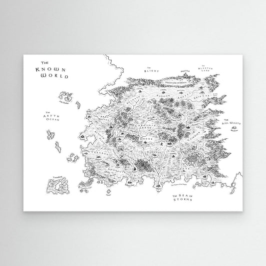 The Known World Map